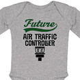 thumbnail image 4 of Inktastic Air Traffic Controller Childs Boys or Girls Long Sleeve Baby Bodysuit, 4 of 5