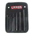 thumbnail image 1 of Juego De Cinceles Urrea 5 Piezas Estuche Vinil Acero Microaleado, 1 of 4