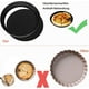 thumbnail image 2 of Tart pan, quiche pan, non-stick with lifting base, cake baking pan, fruit cake pan and baking pan (28 cm, 1 piece), 2 of 5