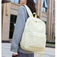thumbnail image 3 of BUTIED Schoolbag Set Floral Prints Backpack Lightweight Textured Fabric Bookbag with Crossbody Lunch Bag Pencil Pouch,  Perfect for College & 6-15, 3 of 10