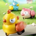 thumbnail image 4 of Fjnjuu Toy Car Toy Car for Kids Ages 3-8 Animals Sliding Toy Car Learning Climbing Head Up Toy, 4 of 8