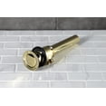 thumbnail image 2 of Kingston Brass KBT2122 16.25 in. 22 Gauge Brass Pop-Up Drain with Overflow & Extra Long Pop-Up Rod, Polished Brass, 2 of 4