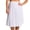 White, variant on Women's Shadowline 471162X Plus Size Flare Half Slip 28 Inch (Nude 1X)