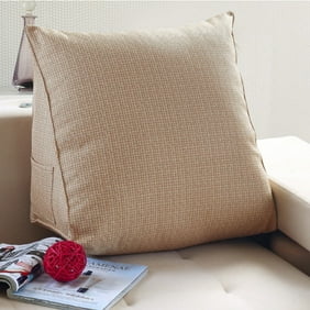 Sofa Bed Large Filled Triangular Wedge Cushion Bed Backrest