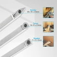 thumbnail image 3 of yeacher Carbide Wood Lathe Tools, Woodturning Tools Wood Lathe Turning Tool Set, with Round/Square/Diamond Insert and Interchangeable Aluminum Alloy Grip Handle, 3 of 8