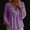 Purple, variant on Mwjwdo Newborn Baby Girl Boy Clothes Cotton Linen Romper Ruffle Sleeve Onesie Solid Color Jumpsuit Bodysuit