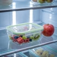 thumbnail image 6 of Tuvgenk Food Storage Containers with Lids Airtight Glass Meal Prep Containers Reusable Freezer Safe Stackable 1 Compartment Snap Rectangle Leakproof Camping Use, 6 of 6