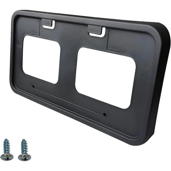 KYYET Front Bumper License Plate Frame Bracket Holder Compatible with 2011-2016 Ford F250 F350 F450 Super Duty Replace #BC3Z-17A385-AA