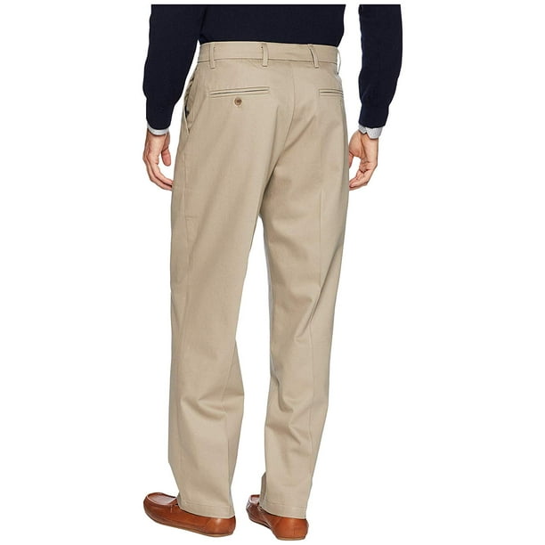 Mens Dress Pants Dockers Athletc Ft Sgnature Khak Lux Cotton