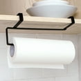 thumbnail image 4 of TIELUTT Paper Towel Rack Kitchen Storage Rack Roll up Dish Drying Rack over the Kitchen under Organization Dryer Rack above Large Dish Draining Board Extra Large 3 Tier Oven Rack, 4 of 8