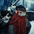 thumbnail image 2 of Bonnet de Ski Barbe Longue Viking pour Hommes Vagabond Barbare Fou, 2 of 5