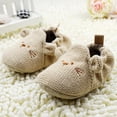 thumbnail image 3 of Angmile Baby Boy Shoes, Toddler Boy Girl Anti-Slip PU Sneakers Shoes Newborn First Walking Shoes with Cotton Socks for 0-18 Months, 3 of 5
