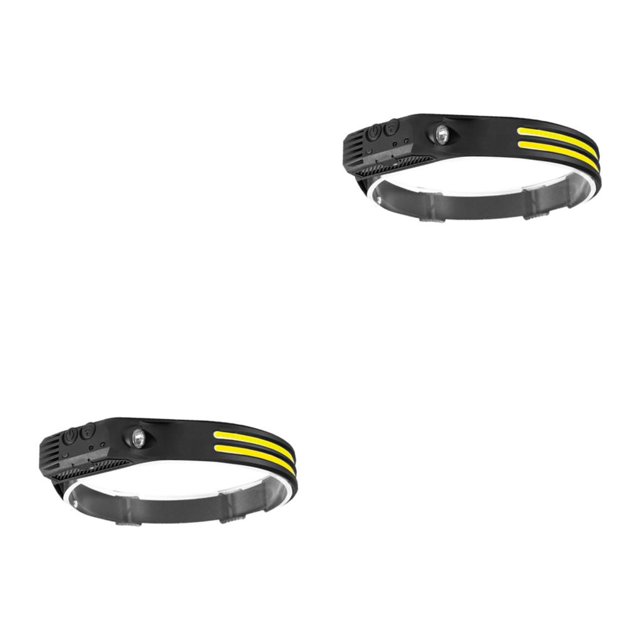 Eigraketly Bright COB LED Headlamp Work Light Rechargeable Torch USB Tipo 2 2piezas