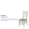 thumbnail image 5 of Flash Furniture 2 Pack HERCULES PREMIUM Series Champagne Resin Stacking Chiavari Chair, 5 of 14
