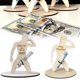 thumbnail image 2 of Clip de dinero 3D TANGJMXG Navidad silueta de hombre desnudo billetera de madera, 2 of 5