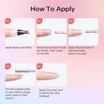 thumbnail image 5 of modelones Nail Polish Set, 6 Colors Cat Eye Magnetic Silver Pink Red Purple Quick Dry Mini Nail Lacquer Kit, Green Orange Blue Long Lasting Manicure Home DIY, 5 of 8