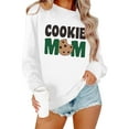 thumbnail image 2 of Zhanying Sweatshirt for Women Solid Color Pullover Blouses Plus Size Long Sleeve Sweater Tops Fall Outfits Basic Tees, 2 of 4