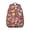 Rose-red-5, variant on Tropical Students Backpack Pineapples Hawaiian Hawaii School Bag with Fruit Summer Yellow Golden Pattern, Comfortable and Wear-Resistant
