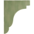 thumbnail image 2 of Ekena Millwork 3 1/2"W x 8 1/2"D x 11"H Bedford Wood Vintage Decor Bracket, Restoration Green, 2 of 6