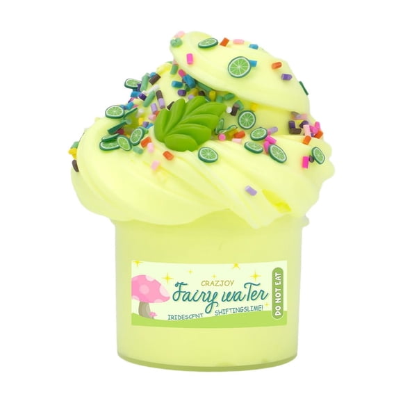 Vacemry under $5 Furry Slime Toy, 70ml Soft Stretchy Butter Slime with Colorful Tools, Therapeutic Sensory Activity for Relaxation and Creative Sculpting