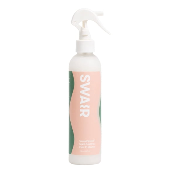SWAIR SweatShield Protector para el cabello - Spray acondicionador sin enjuague - Repele la humedad del sudor combate el encrespamiento - Fórmula limpia - 8oz