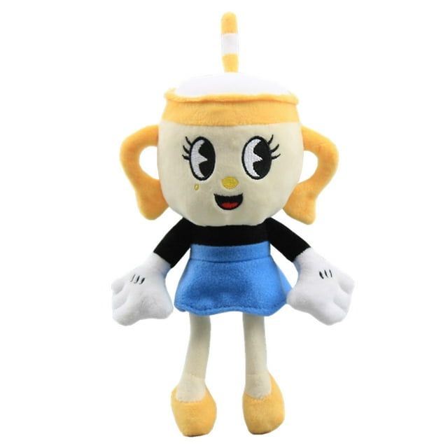 uiuoutoy Cuphead Game Toy Ms. Chalice Plush Doll Stuffed Toy 9'' Figure ...