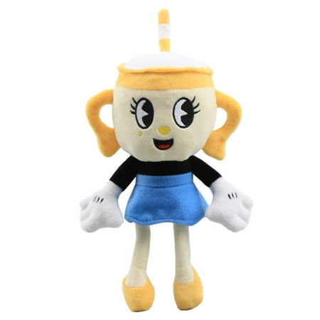 uiuoutoy Cuphead Game Toy Ms. Chalice Plush Doll Stuffed Toy 9'' Figure