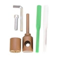 thumbnail image 1 of de reparación de fugas de agujeros Ppr, soldador de tuberías de agua, equipo de herramientas, piezas de repuesto, cabezales de troquel, varillas Cabezales de fundida de 7 mm, 1 of 8