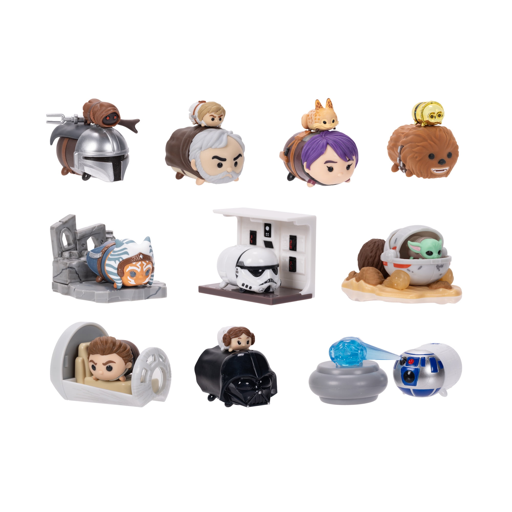 ぬいぐるみ TSUM TSUM STAR WARS Disney Star Wars Tsum Tsum Blind Pack Figures Set with 10 Mystery