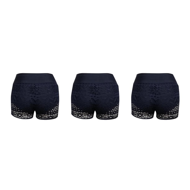 Greeniant Traje de baño femenino Pantalones Baño Ropa de playa Surf Color sólido Natación S S 3Conjunto