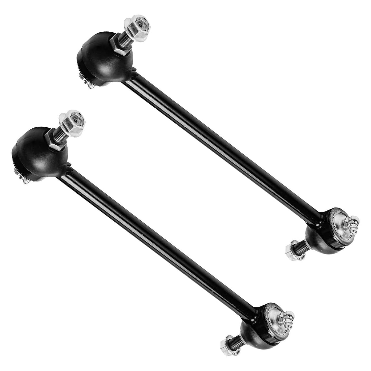 Detroit Axle - Front & Rear Struts w/Coil Springs Sway Bars Outer Inner Tie Rods Replacement for 2001-2003 Toyota Highlander FWD 3.0L