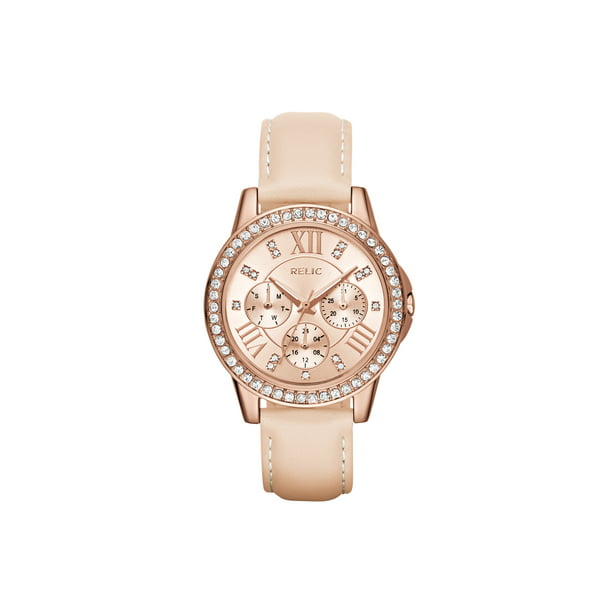 Relic - Relic by Fossil Women's Layla Multifunction Rose Gold and Blush ...