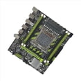 thumbnail image 4 of 2X Placa Base X79G LGA2011+E5 2670 V2 CPU+4X4G DDR3 RAM+Grasa TéRmica+Soporte de Cable M.2 NVME PCIE X16 USB2.0 SATA3.0, 4 of 5