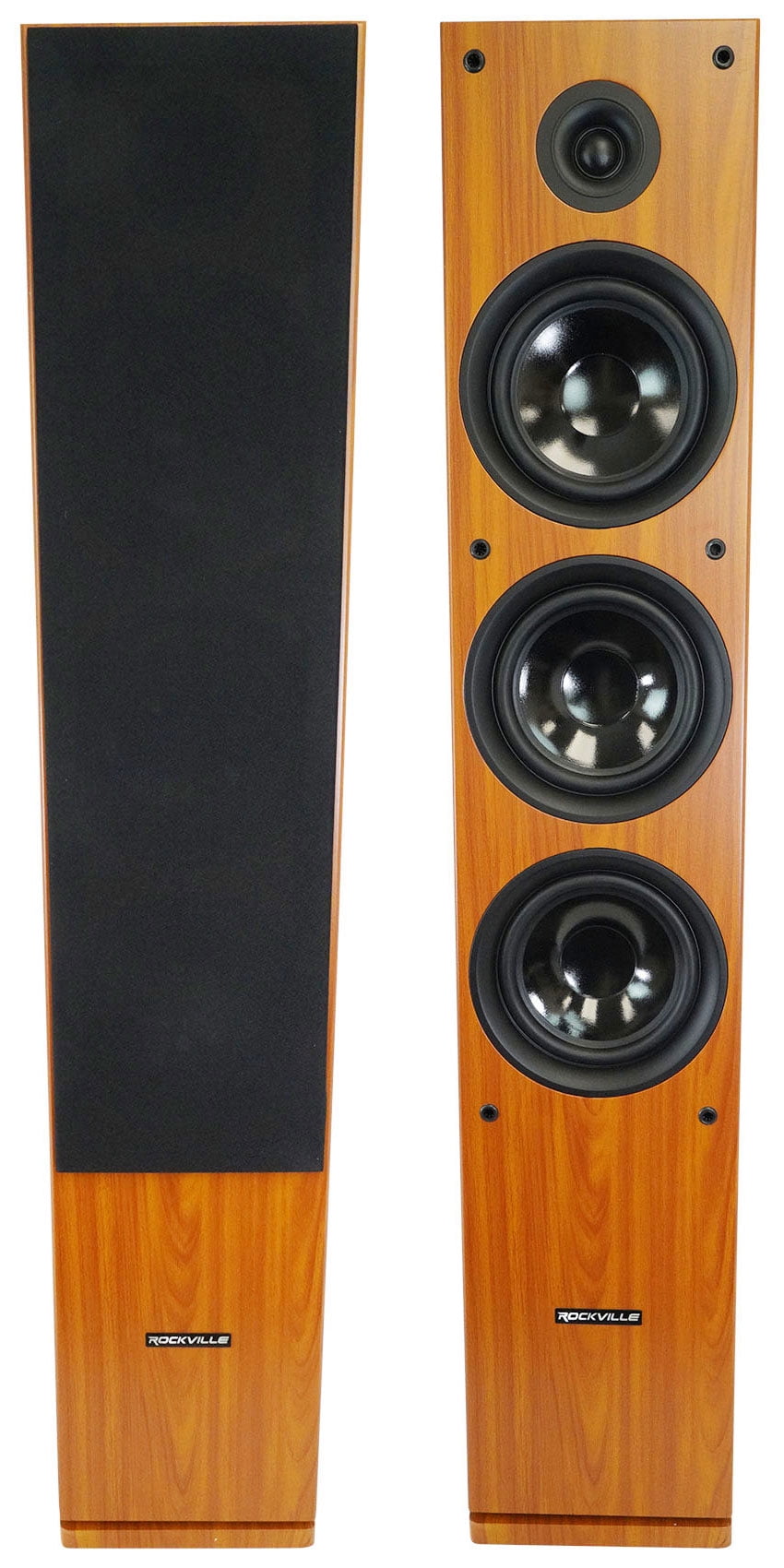 Best Buy Tower Speakers On Sale (2) Rockville RockTower 68C Classic Home Audio Tower Speakers Passive 8