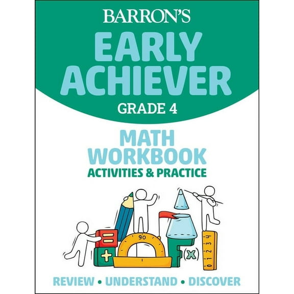 Barron's Early Achiever: Barron's Early Achiever: Grade 4 Math Workbook Activities & Practice (Paperback)