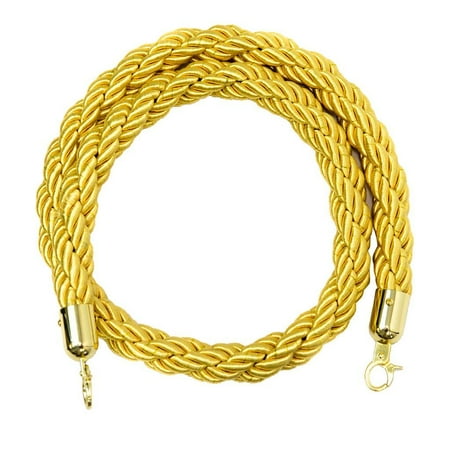 

Stanchion Rope Queue Barrier Ropes 5Ft/7Ft/10Ft 6 Colors Optional
