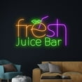 thumbnail image 3 of Handmadetneonsign Fresh Juice Bar Neon Sign, Juice Bar LED Light, Juice Neon Light, Bar Led Sign, 3 of 5