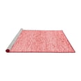 thumbnail image 2 of Ahgly Company Machine Washable Indoor Square Solid Red Modern Area Rugs, 5' Square, 2 of 4