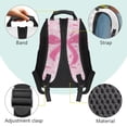 thumbnail image 5 of Bulopur Girls Kids Backpack, Cute Sports Girly School Book Bag Waterproof Lightweight Baseball Bat & Big Bow Elementary Backpack for Kids, 5 of 8