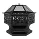 thumbnail image 3 of Fogata al aire libre portátil Kusrkot Calentador Patio Chimeneas, 3 of 7
