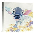 thumbnail image 1 of Global Gallery Avery Tillmon 'Bessie with Flowers' Canvas Wall Art, 1 of 4