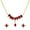 Pink, variant on Indian Bollywood Ethnic Black Traditional Mangalsutra Pendant Necklace with Chain and Earrings Jewelry for Women