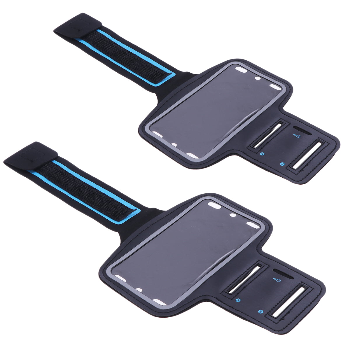 2pcs Sports Phone Holder Arm Bag Portable Armband Pockets Cellphone Bag ...