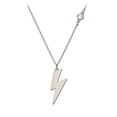 thumbnail image 1 of Lightning Bolt Charm Necklace with Gemstone, 1 of 6