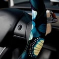 thumbnail image 5 of Butterfly 14.5 Inch Printing PVC Leather Car Wheel Cover Auto Accessories Steering Wheel Covers Steering Wheel Cover, 5 of 6