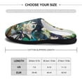 thumbnail image 2 of Genshin Impact Women's Cotton Home Shoes, Trendy Printed Slippers Thick Plush Warm House Slippers 7-8(39-40), 2 of 8