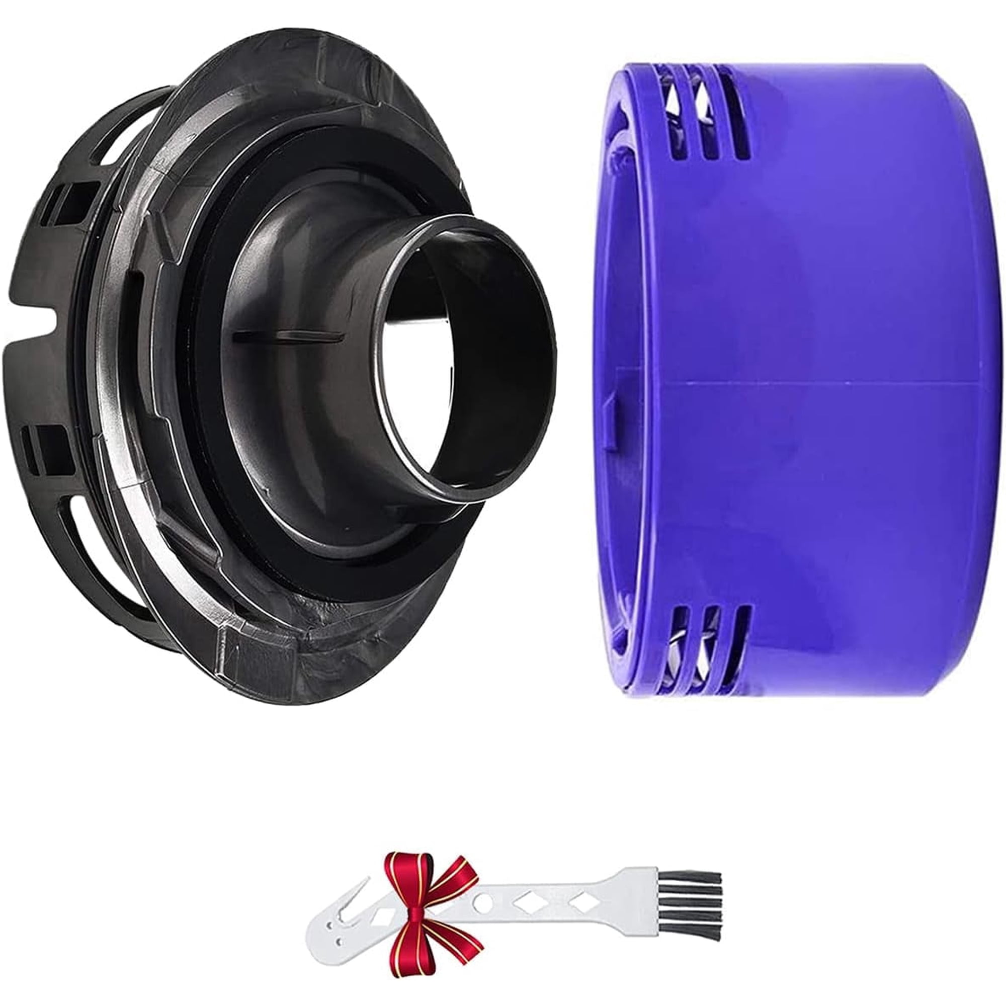 Rear Filter Kit for Dy*son V7 V8 Vacuum Cleaner, Post-Filter & Rear Motor Cover Replacement Accessories for Dy*son V7 V8 Cordless Brush Vacuums