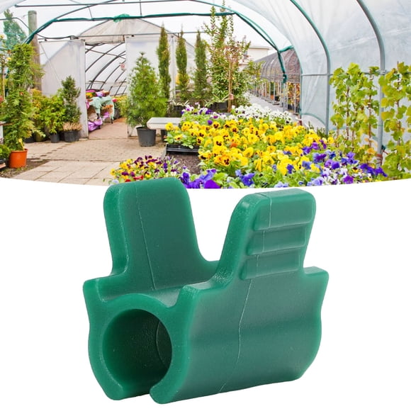 FILFEEL Clips de Jardin, 24 Pcs Clips de Plantes Clips de Toile d'Ombrage en Plastique pour Serre Film, Tube, Visières de Soleil et Plus