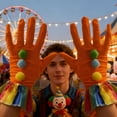 thumbnail image 5 of Clown Accessory Set Featuring Pom Poms And Frilled For Circus Carnival Halloween Events And Themed Parties 2PCS, 5 of 5