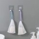 thumbnail image 4 of Percha de viaje con clip, perchas de ropa de plástico plegables portátiles para viaje, Camping al aire libre (2 uds, azul + beige), 4 of 5